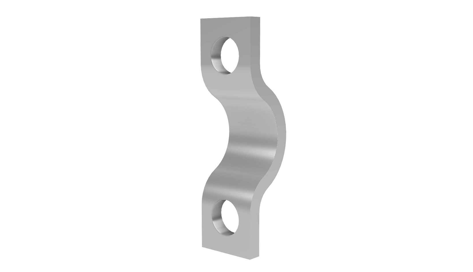 Clamp for vertical rail